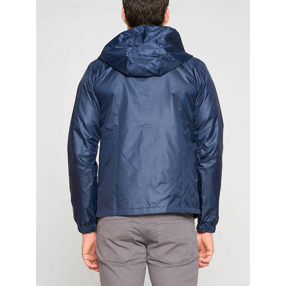 Men's Water Resistant Windbreaker Zip Up Hooded Lightweight Casual Rain