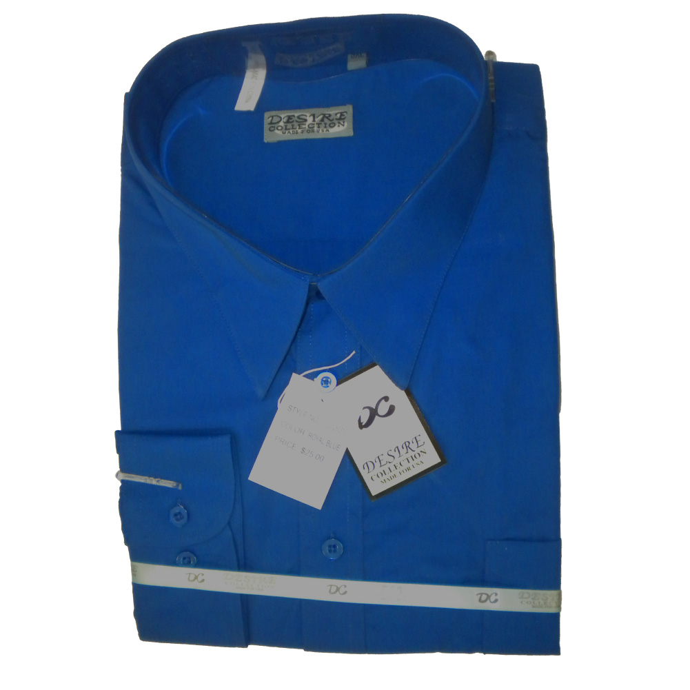 Men's Dress Shirt Formal Long Sleeve Button Up Classic Fit Pocket Dress