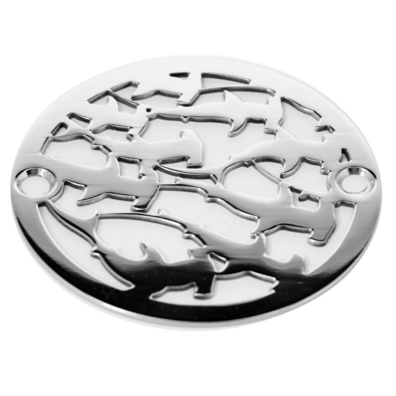 Outdoor NDS Replacement Drain Cover Sharks™ Designer Drains