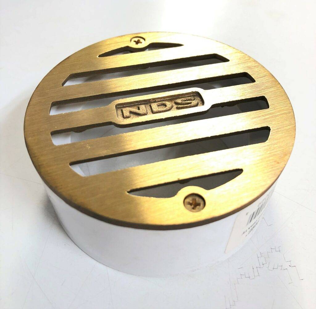 3" NDS Drain Rough, NDS Drain Rough For Outdoor Drain Drain