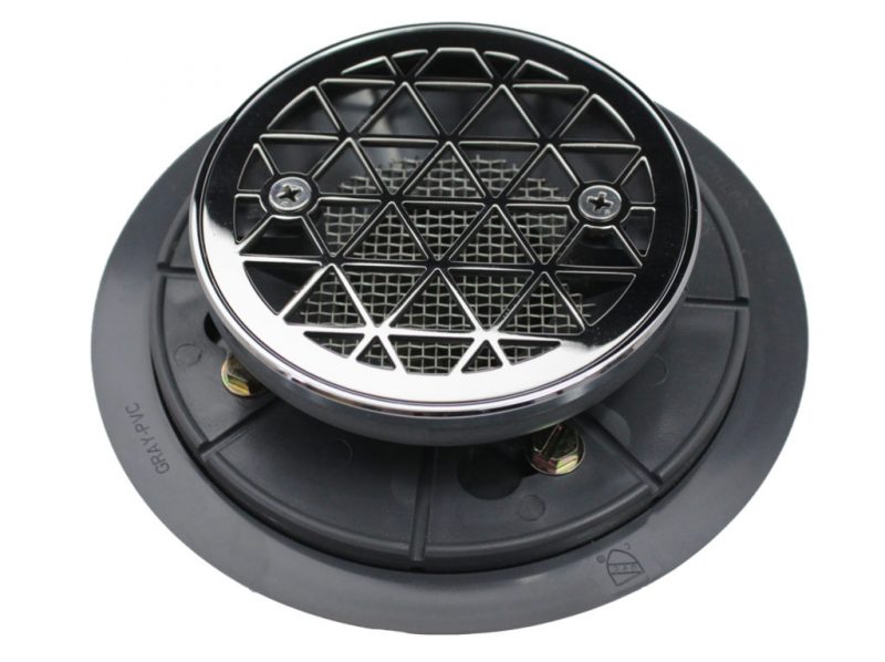 Round Shower Drain Kit, Kohler K9135, Triangles