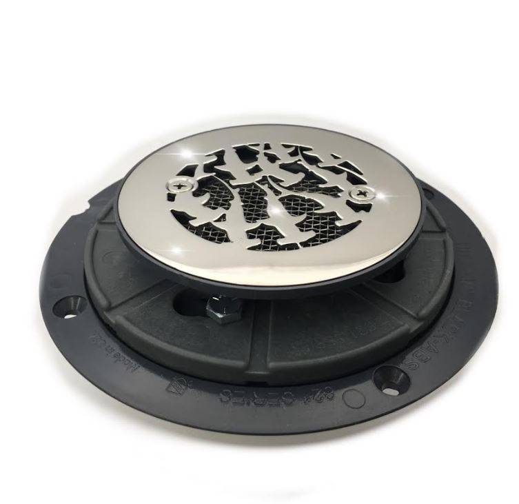 Shower Drain Cover 4.25" Round Replacement For Sioux Chief Sharks