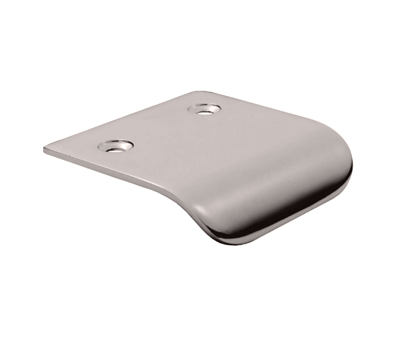 Hidden Finger Pull Handle (12mm, 29mm OR 52mm C/C), Satin Chrome