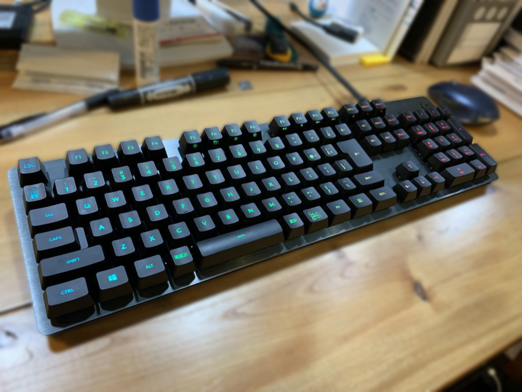 仕事用に！特定のキーを反応させなくする「Logicool G512」ゲーミングキーボードの購入レビュー NavynotE