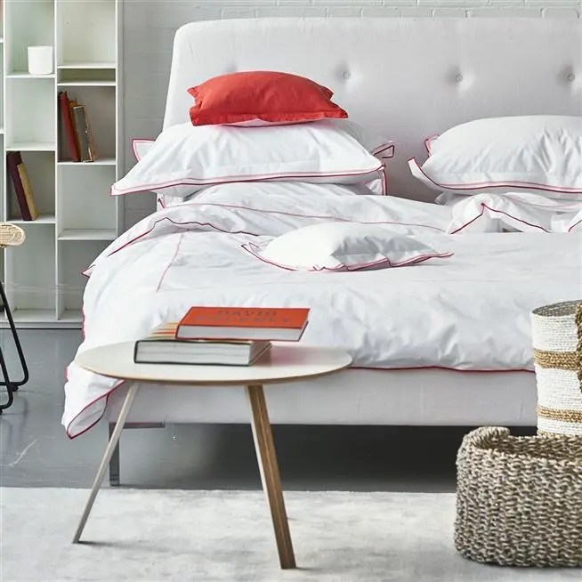 Astor Coral & Blush Bed Linen Designers Guild