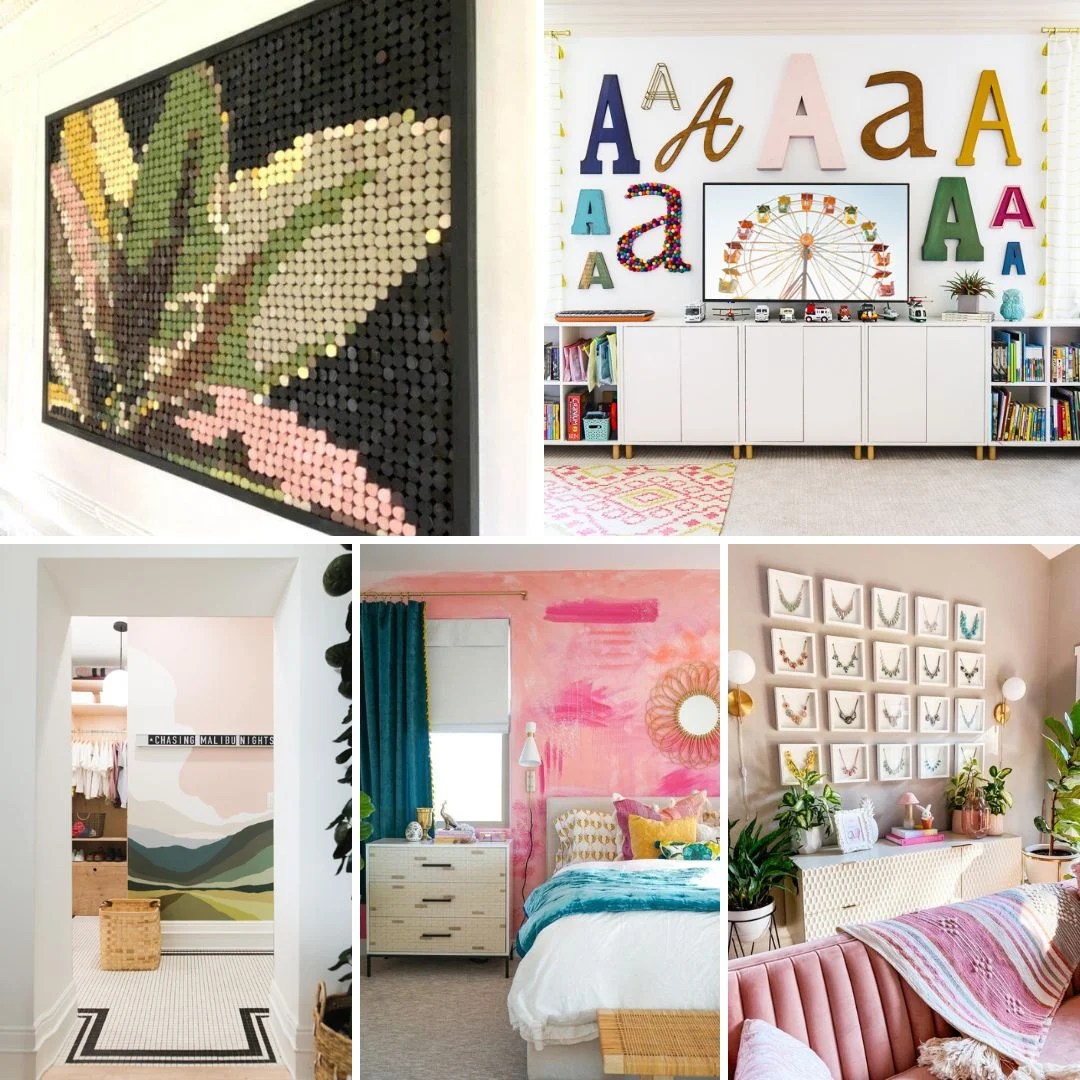 6 Cheap & Chic Ways to Decorate Walls Without Paint, Paint Sticks For