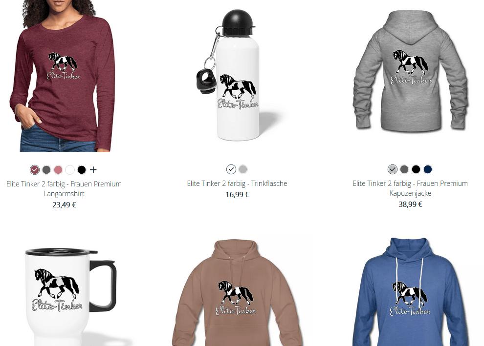 Irish Tinker TShirts, Tops, Jacken, Caps und mehr für Tinker Fans Newsblog designerzeug.de