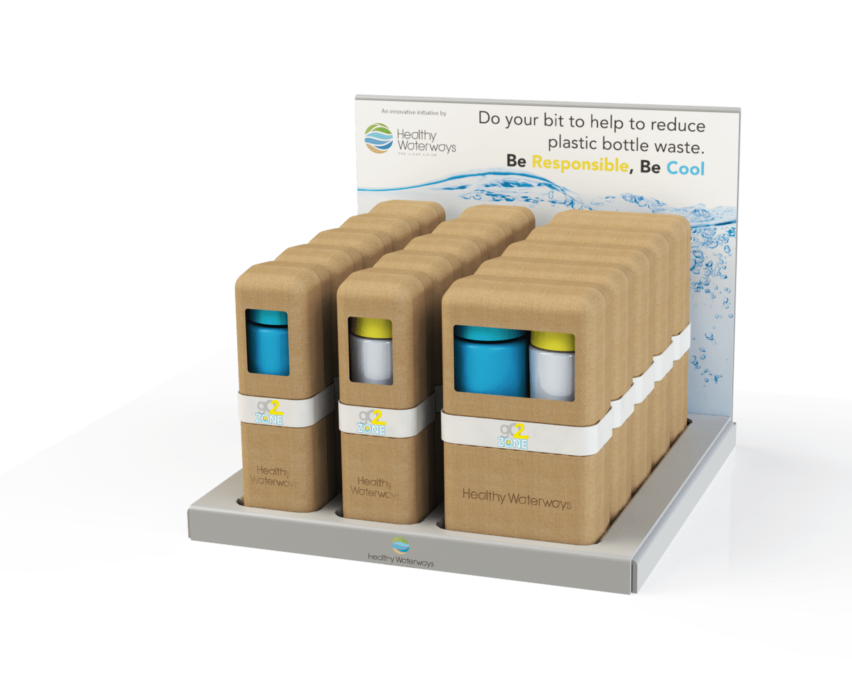 Go 2 Zone Bottles Packaging Design