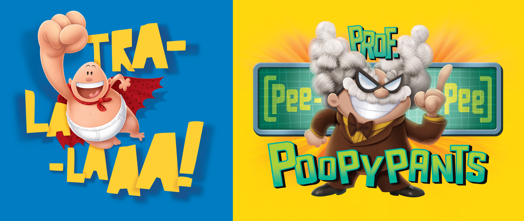 Captain Underpants Style Guide Design Force