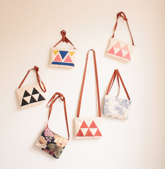 triangle bags. Design For Mankind