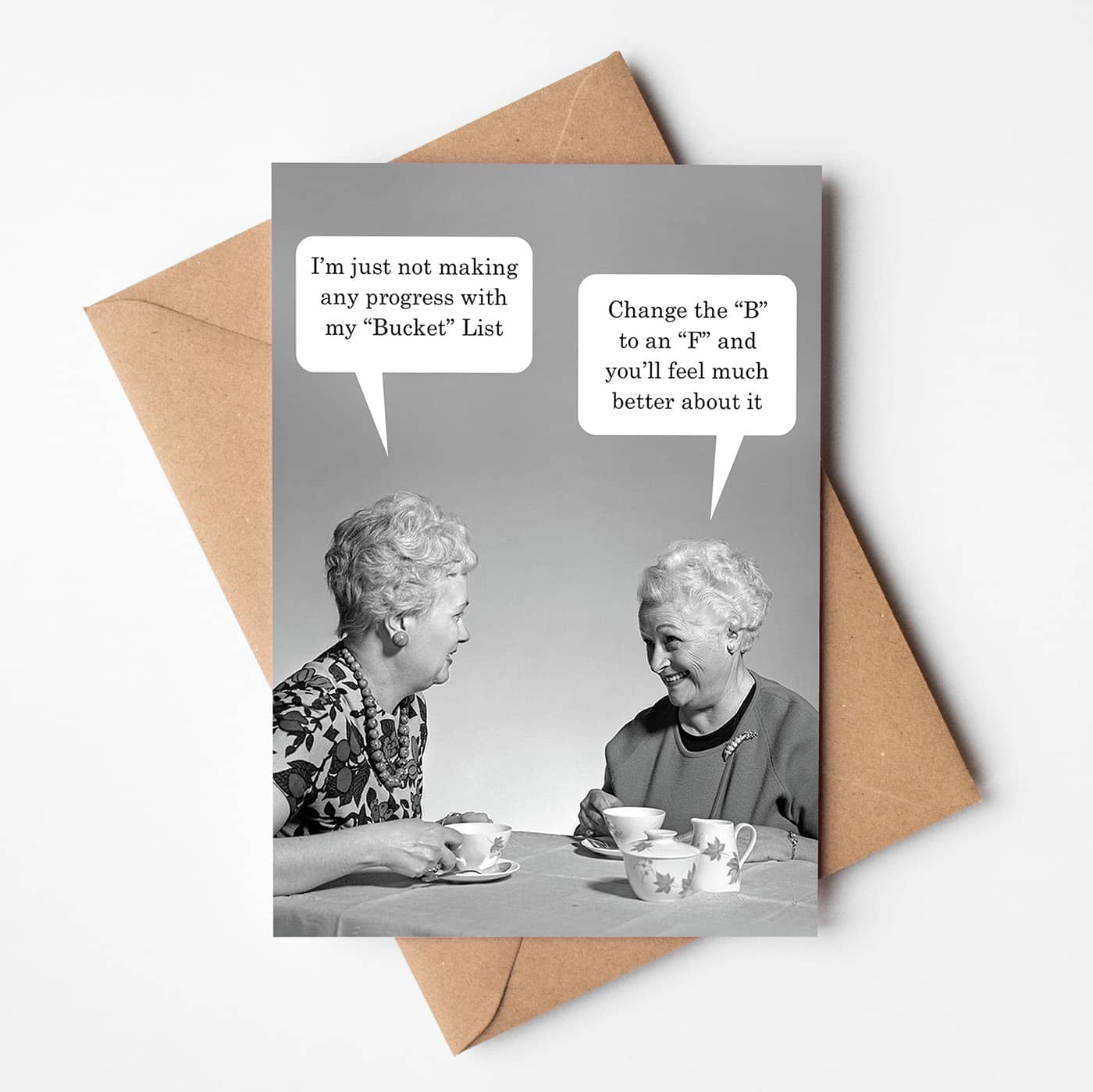 Bucket List Birthday Card