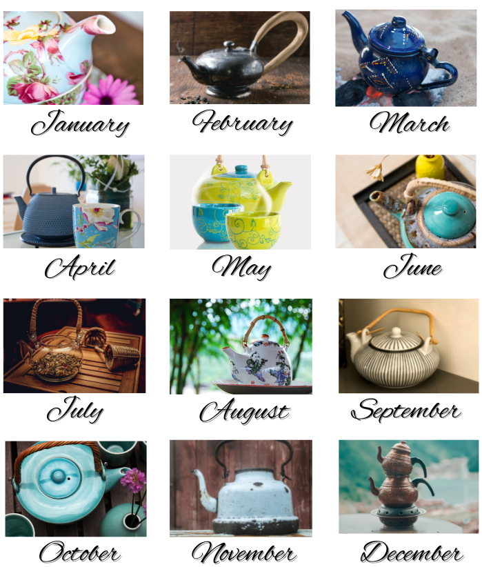 TEA POTS DesignGuru123