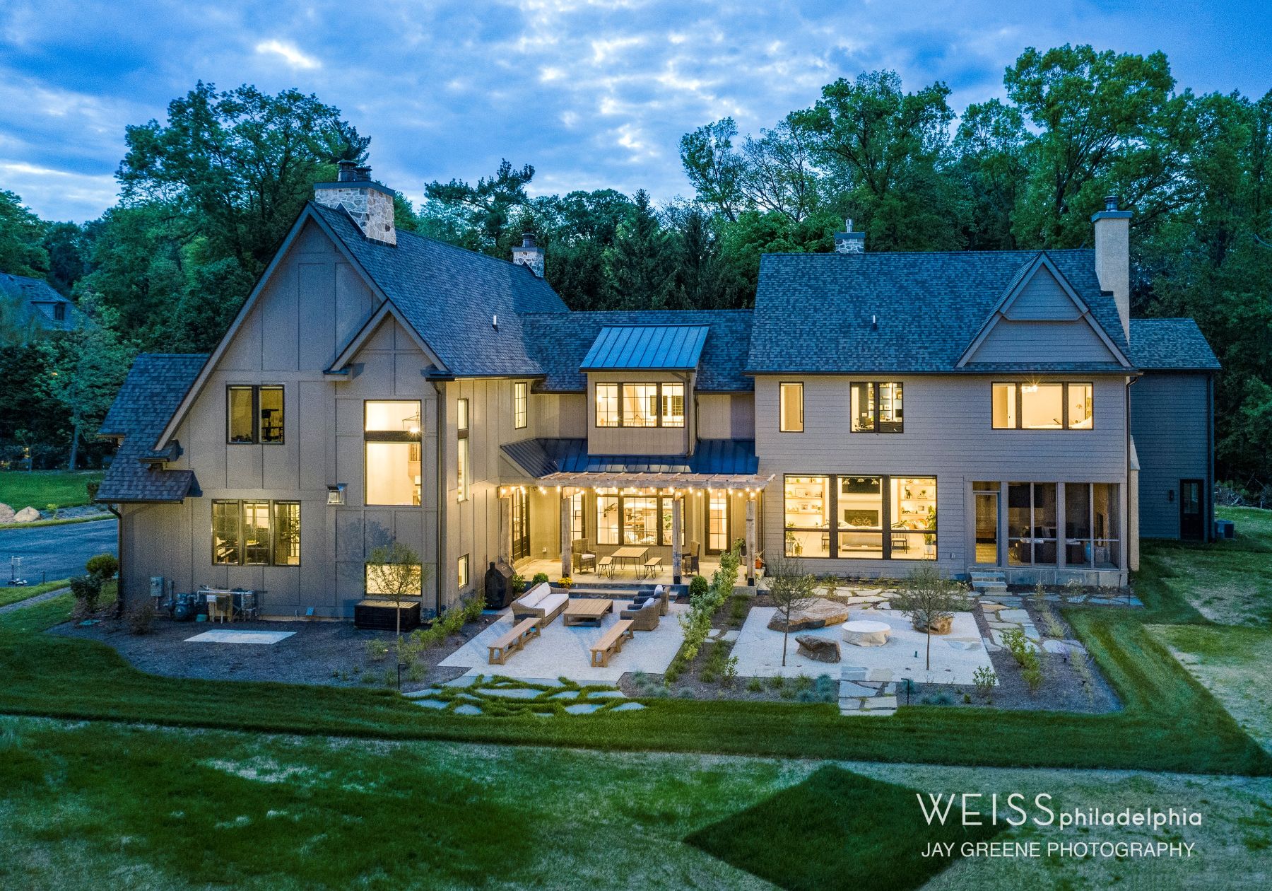 Napa Chateau Best Custom Home Builder in Gladwyne, PA