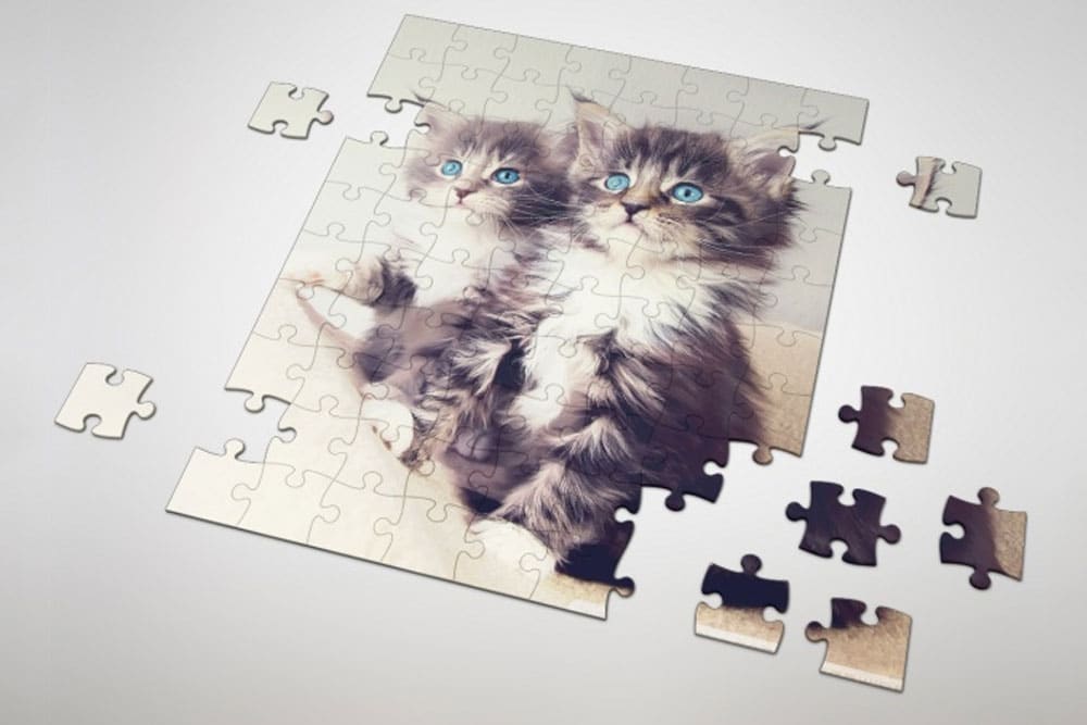 Download This Free Puzzle PSD Mockup Designhooks
