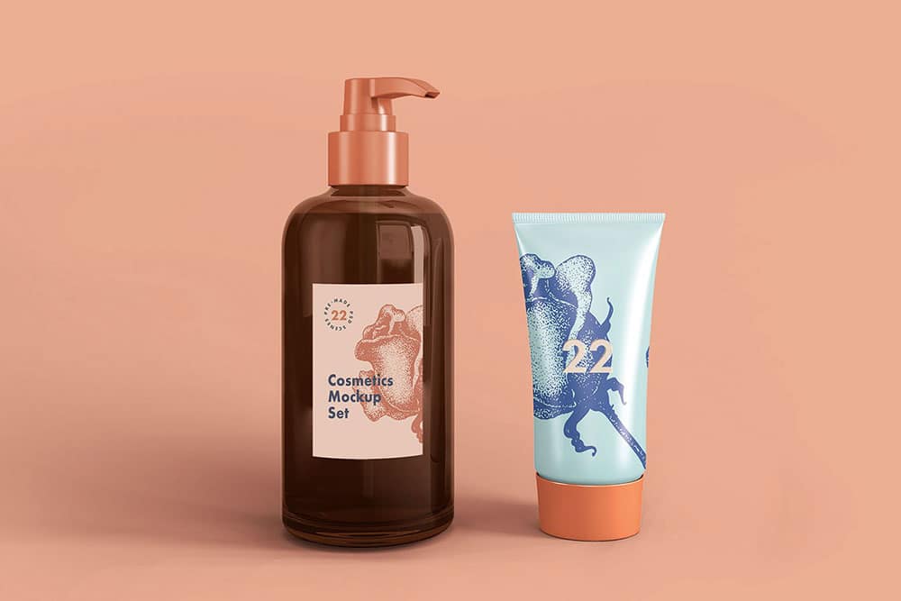 Download This Free PSD Cosmetic Mockup Designhooks