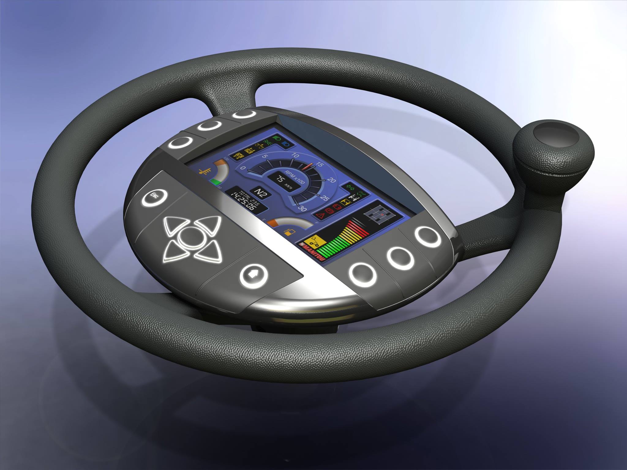 Steering view