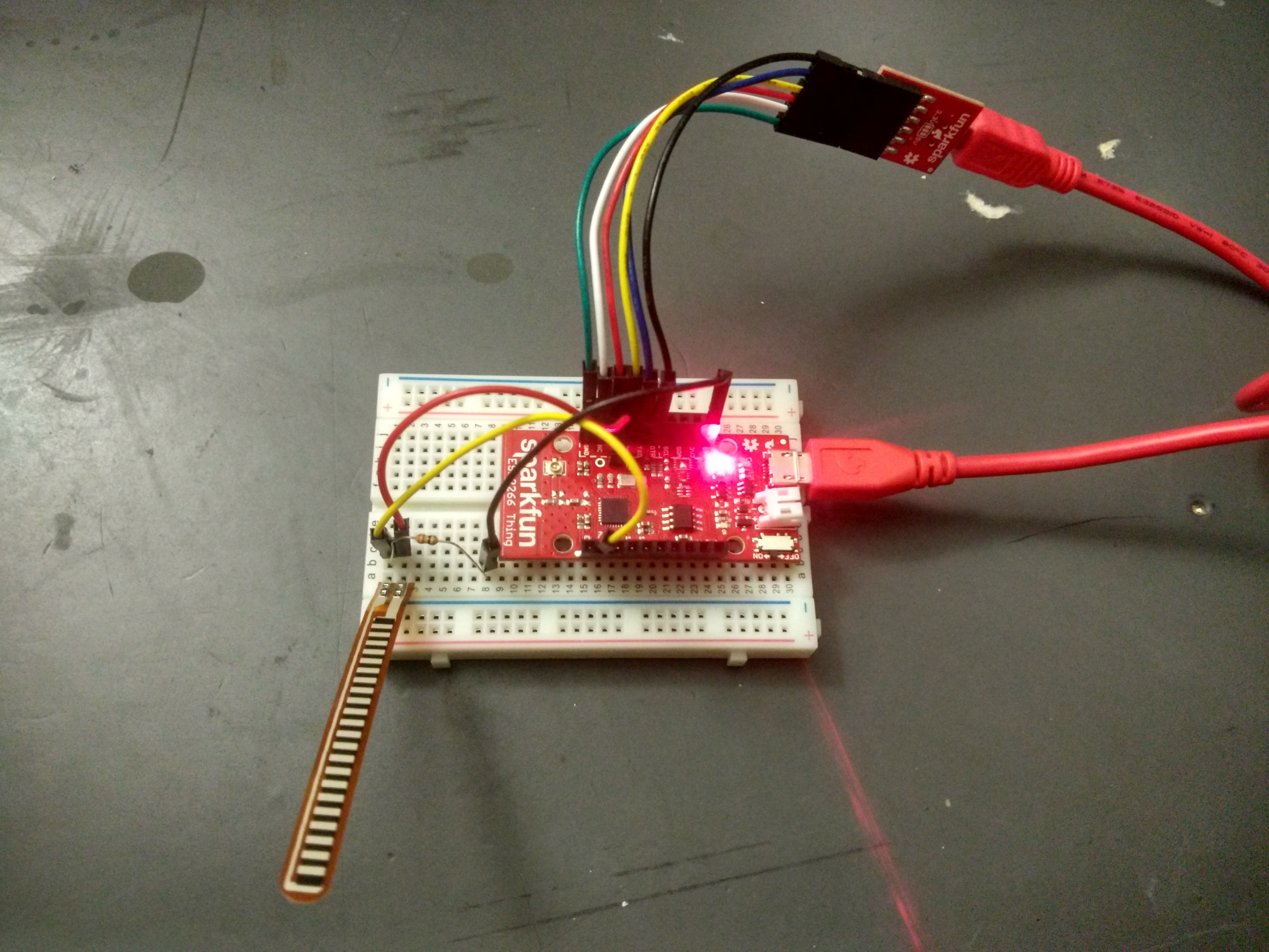 IoT Flex Sensor Hookup Guide