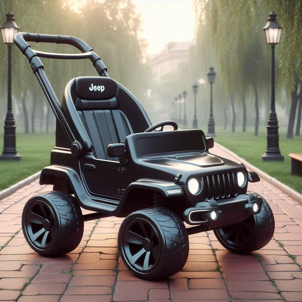 Adventure Awaits: Jeep Shaped Stroller for On-the-Go Parents