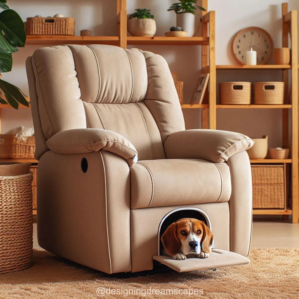 Recliners Have Builtin Dog Houses Inside Them The Ultimate Comfort