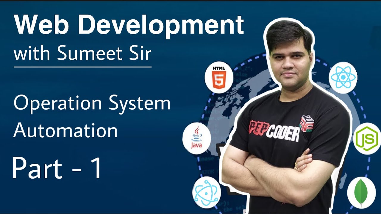 Web Development Course Operating System Automation (Part 1) using