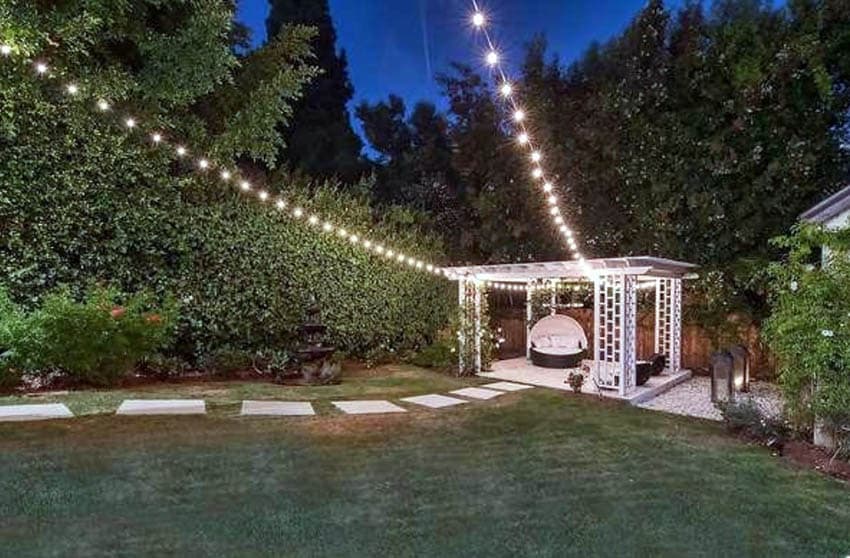 How to Hang String Lights Designing Idea