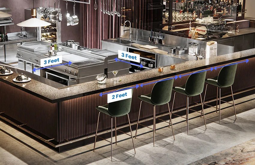 Bar Dimensions (Layout & Size Guide) Designing Idea