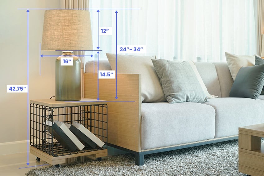 How High Should Lamp Be In Living Room Table Baci Living Room