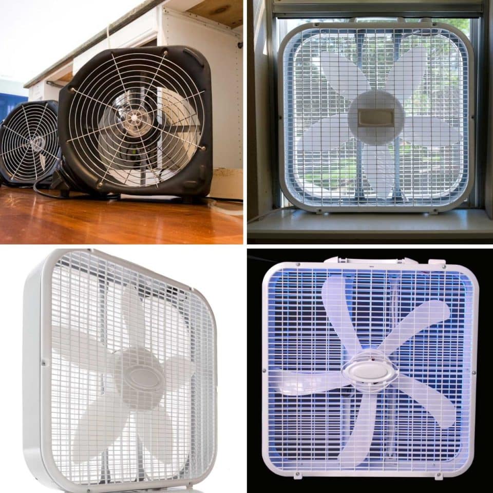 Box Fan Dimensions (Popular Sizes & CFM Ratings)