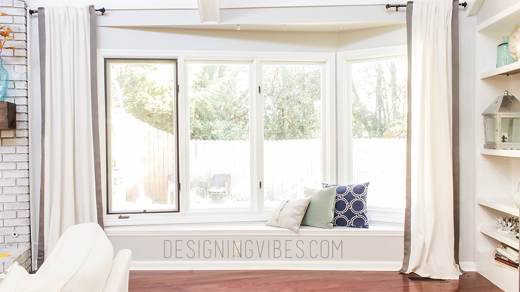 Ikea Ritva Curtain Hack No Sew Curtain Makeover Diy Tutorial
