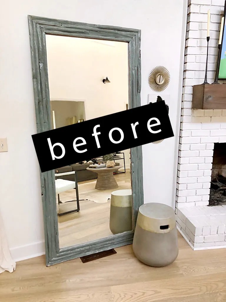 DIY Hack The Easiest Way to Paint a Mirror Frame