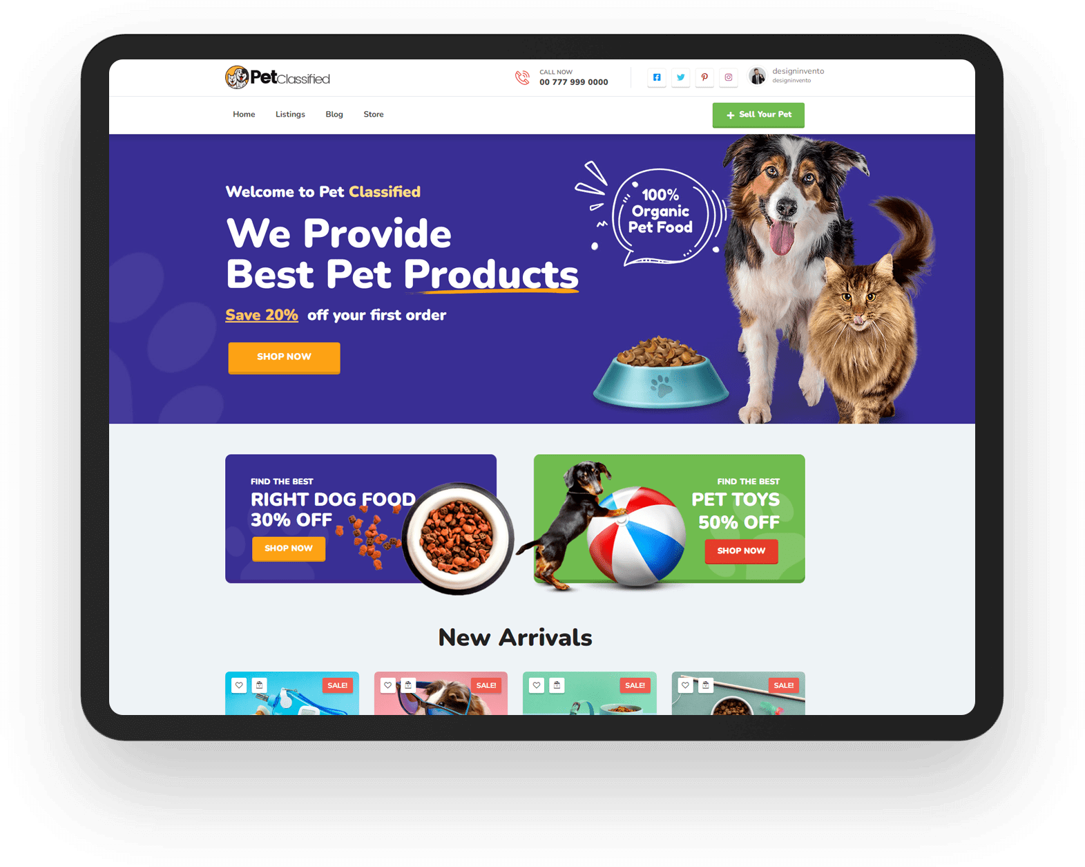 Pet Classified Designinvento