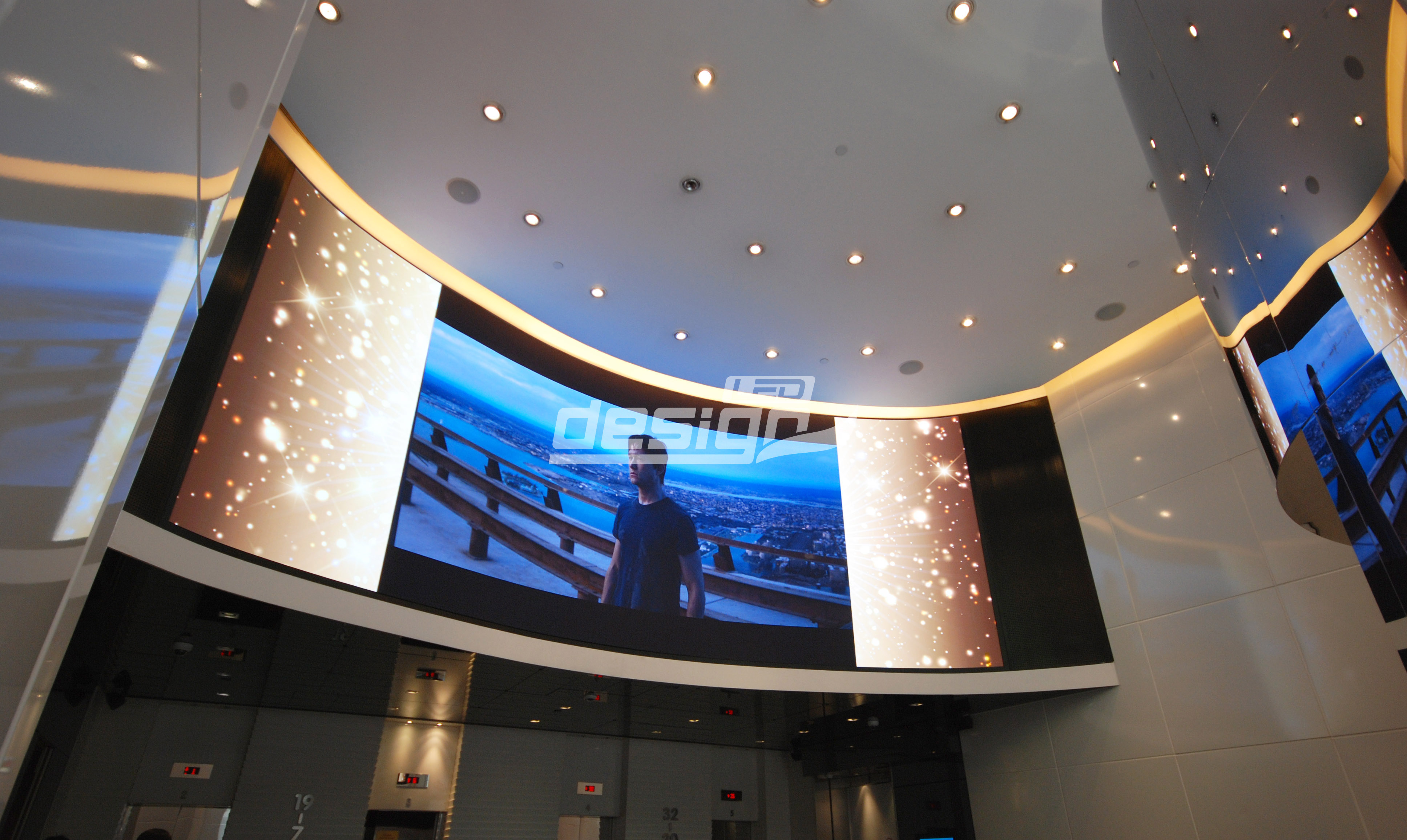 Custom LED Manufacturer LED Screen Wall Gallery Design LED Pro