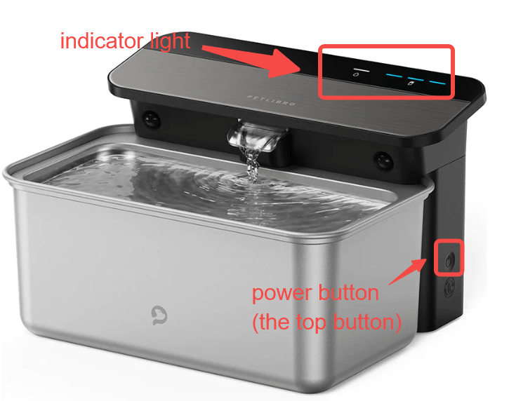 What should I do if the Glacier water fountain doesn't work? (WF007