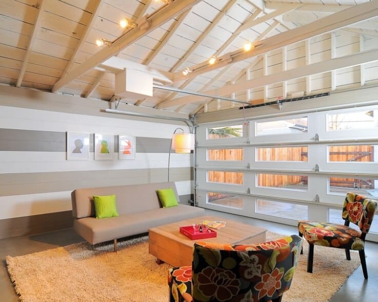 LowBudget Garage Makeover by Kerrie Kelly Design Lab Interior Design