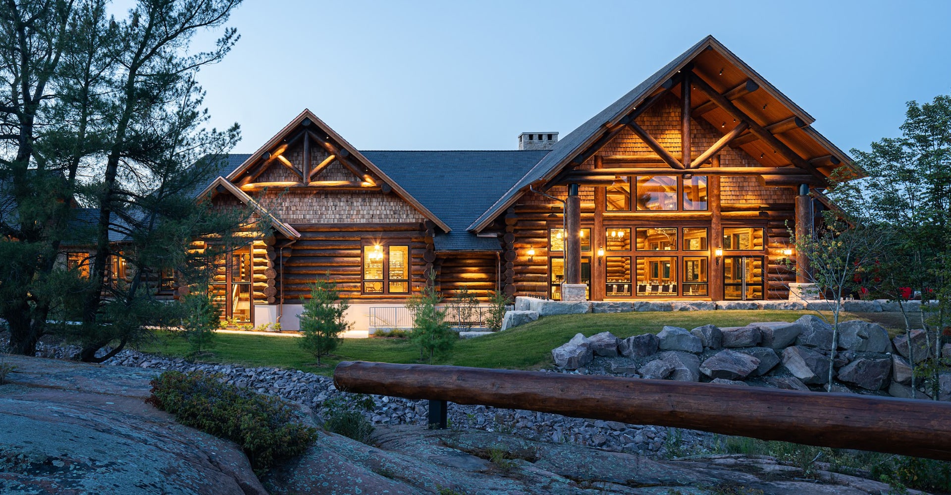 Custom Log Home Design Murray Arnott Design