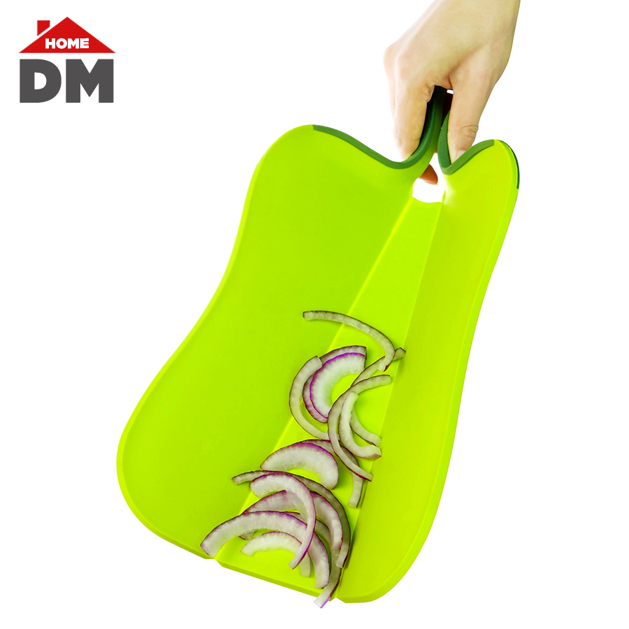 DM HOME Foldable Plastic Cutting Chopping Board with NonSlip Feet
