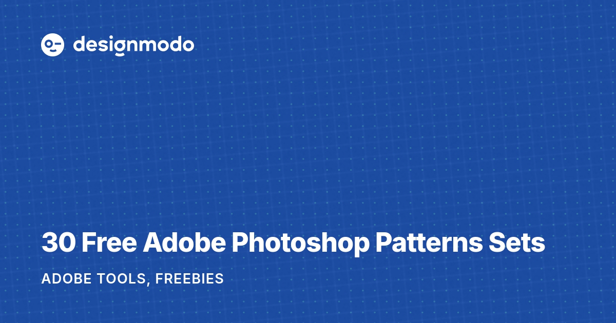 30 Free Adobe Patterns Sets Designmodo
