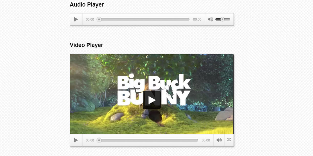 15 Free Video Players for site and Blog Designmodo