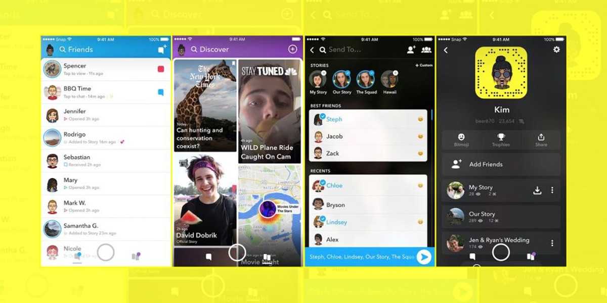 Snapchat Separates the Social from the Media in the Latest Redesign