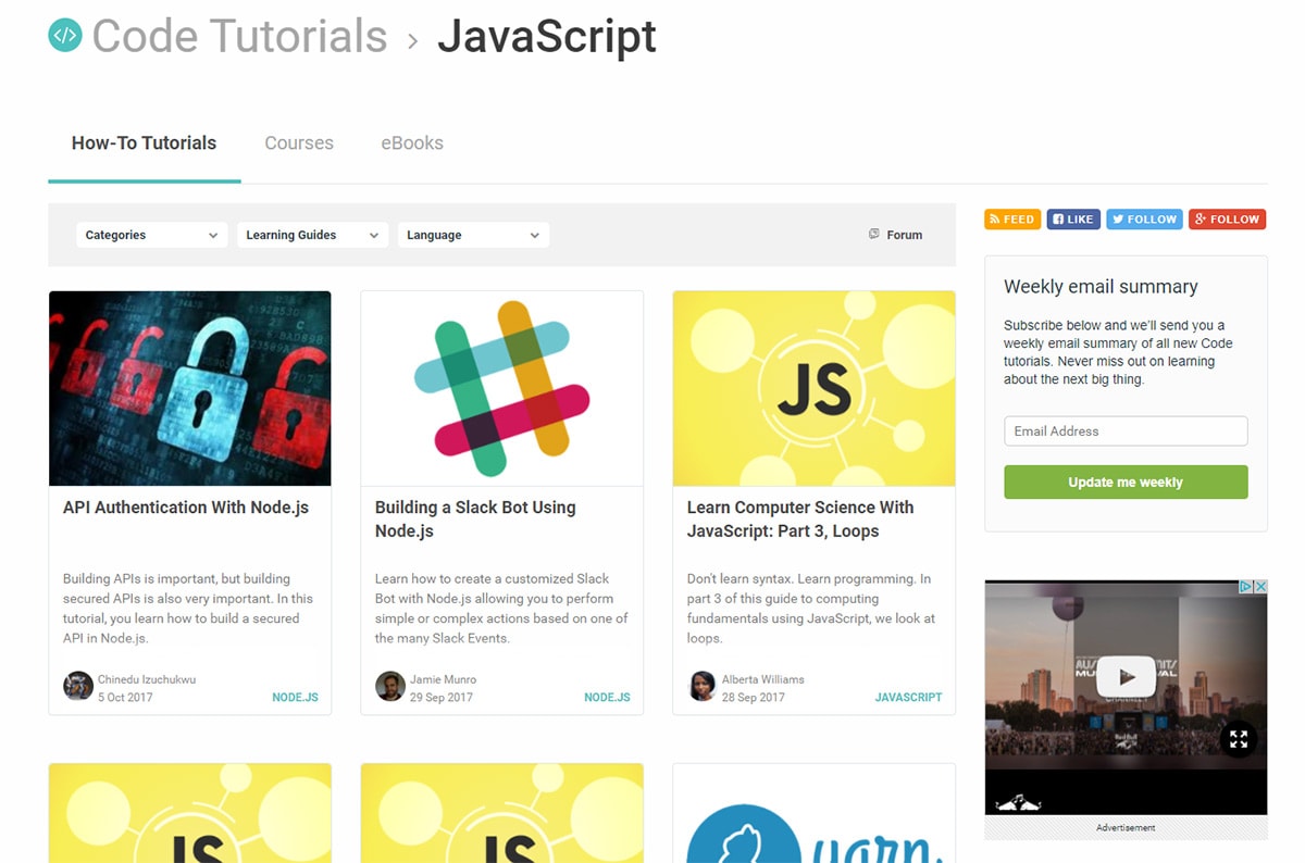 Best Resources to Learn Vanilla JavaScript from Scratch Designmodo