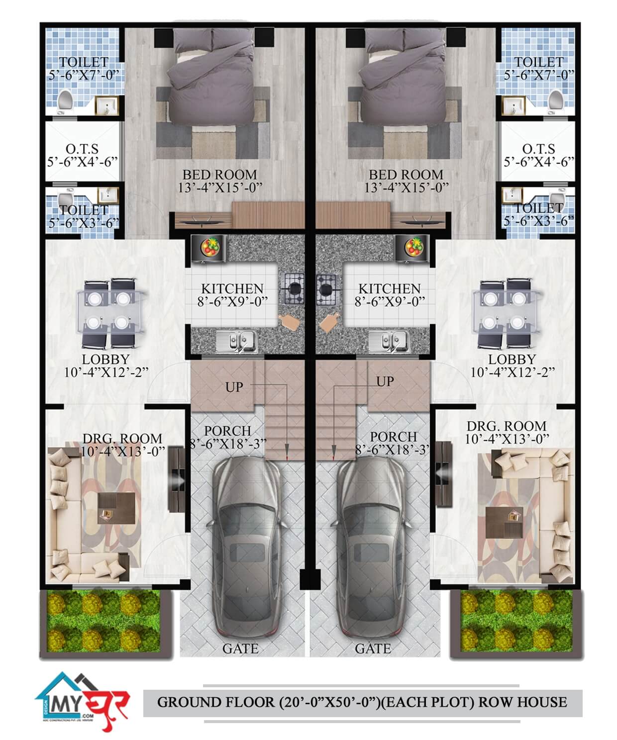 20 X 50 House Floor Plans Designs Floor Roma