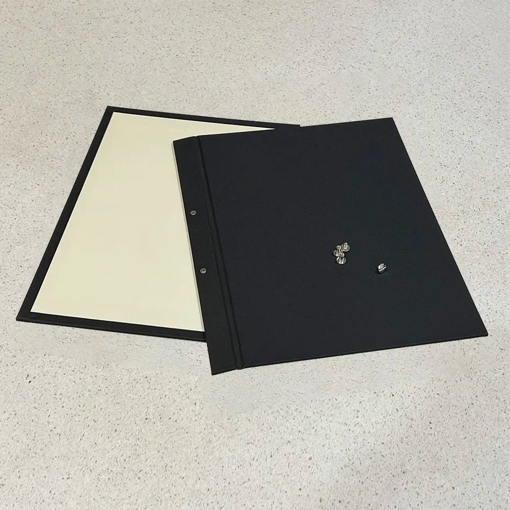 Affordable Hardcover Restaurant Table Menu Cover Cheap menu