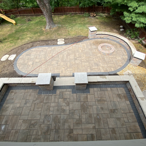 Patio Restoration Chicagoland Hardscapes by Design Pavers