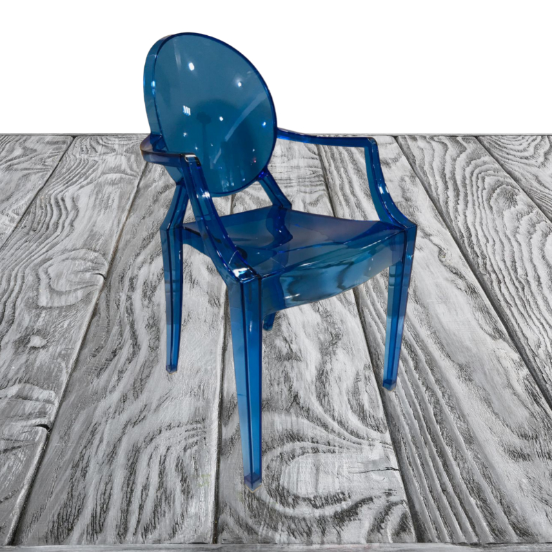 Ghost Chair Kiddies Blue Designplus