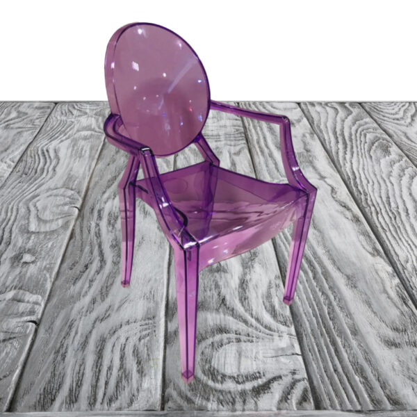 Ghost Chair Kiddies Purple Designplus