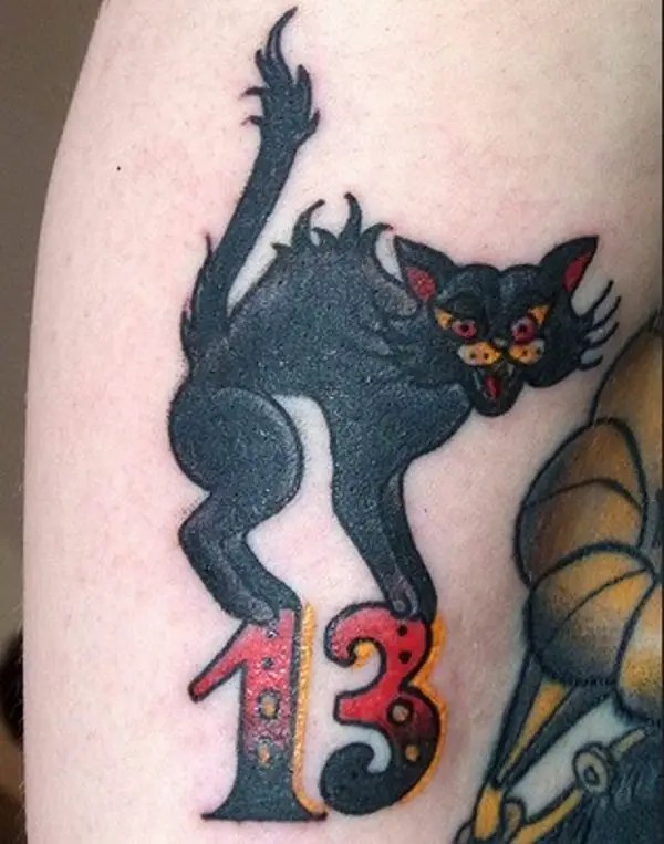 15 Good Luck Black Cat Tattoo Ideas Design Press 763_x_600_jpg