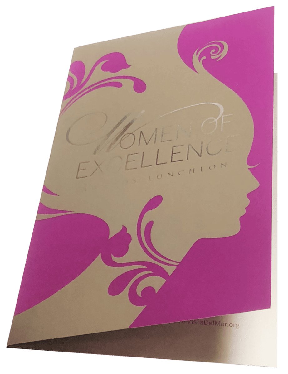 Invitation, Foil Print, Folded, Digital Printing, Print Sample Design