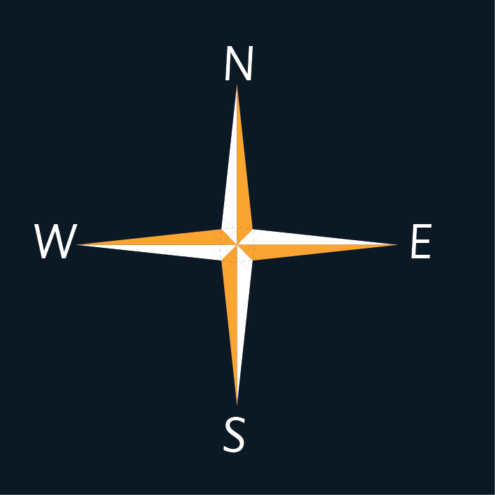 4 Point Compass Designs & Lines