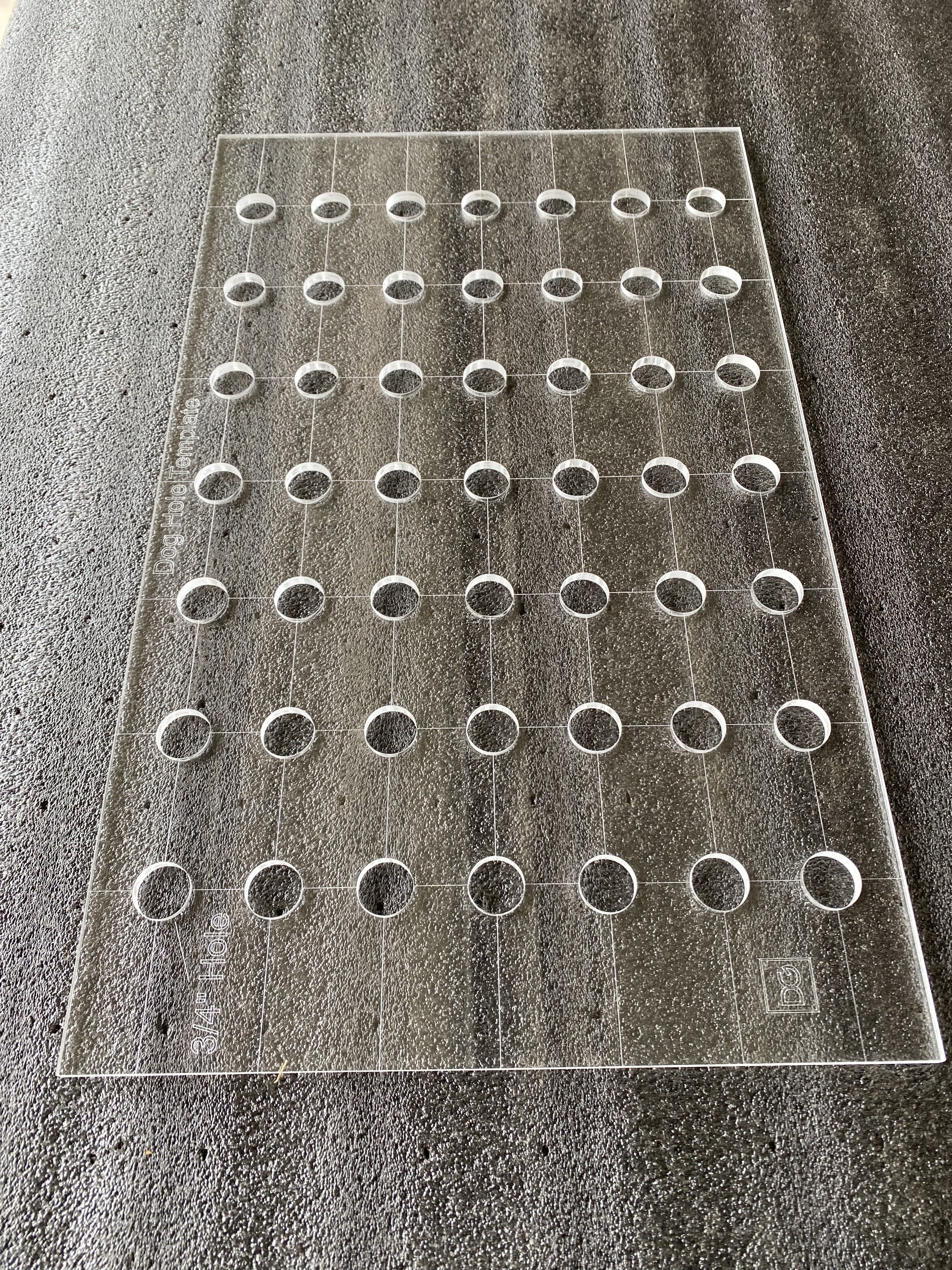 Dog Hole TOOL – Template