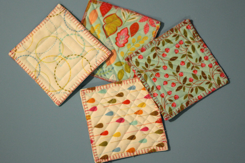 DIY Quilted Coasters